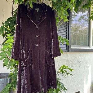J Jill Velvet Jacket